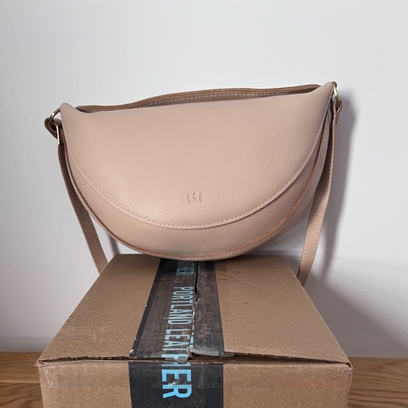 Portland Leather Large KOALA in Moonflower *NEW* w/ wallet - Picture 5 of 11